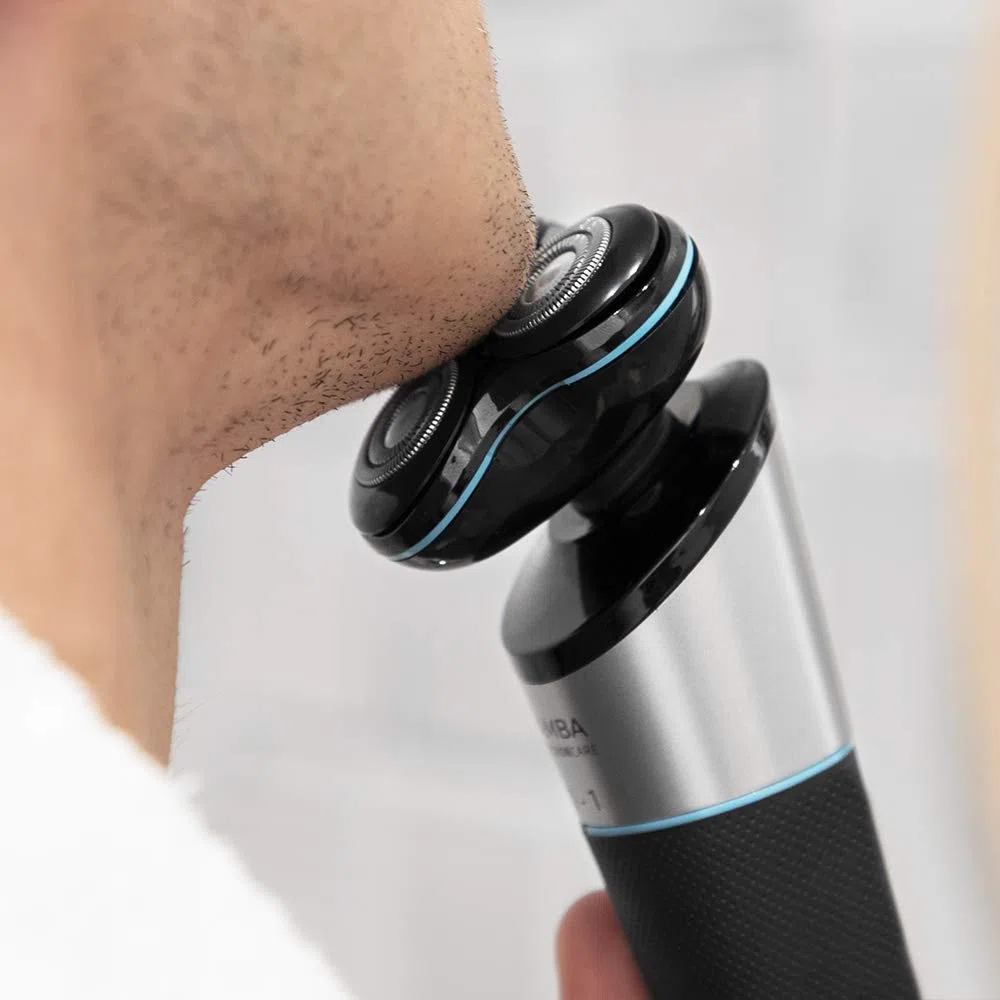 Cecotec Rasoir Multigrooming 5 en 1 PrecisionCare Multigrooming 5in1. Batterie au Lithium, Autonomie 60 min, Lames en Acier Inoxydable, Tête Rotative avec 3 Lames, Étanche IPX5