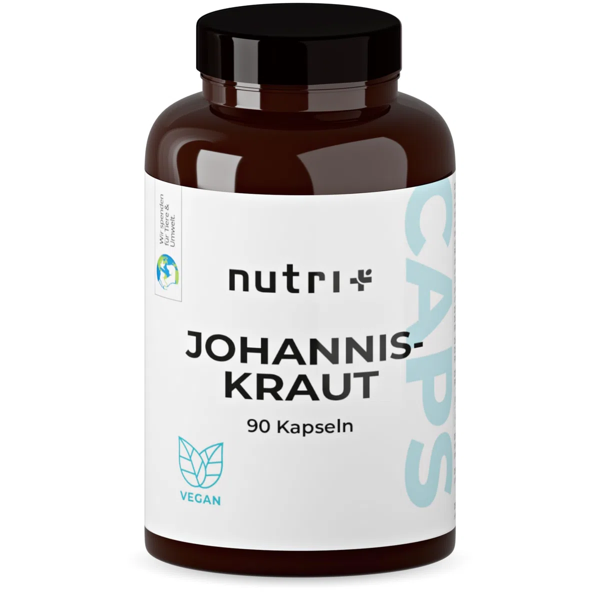 Millepertuis gelules avec hypéricine - hautement dosé & végétalien - 90 capsules sans additifs - St. John's Wort Extract - Capsules d'extrait de Millepertuis