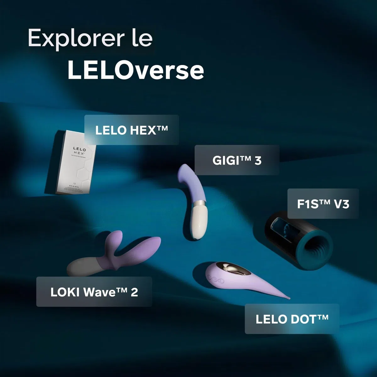 LELO BILLY 2 Masseurs de Prostate, Stimulateur Parfaitement Étanche pour Homme, Sextoys pour Prostate Rechargeable et Doux, Deep Blue