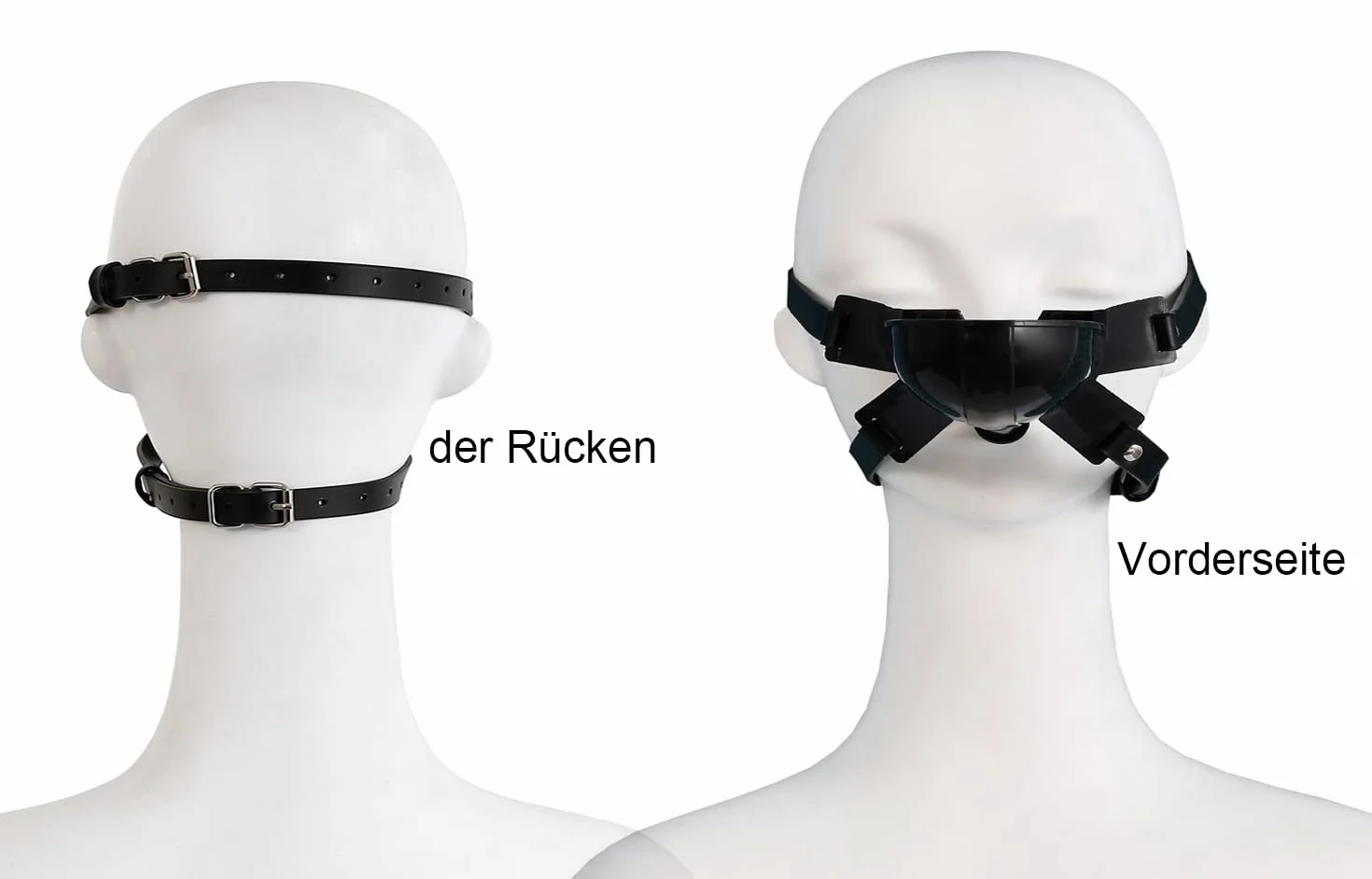 Bouche de femme gag extrême femme Noir Sling Bondage pipi entonnoir couverture sports aquatiques toilettes sexy cravate Bâillons bouche ouverte couple