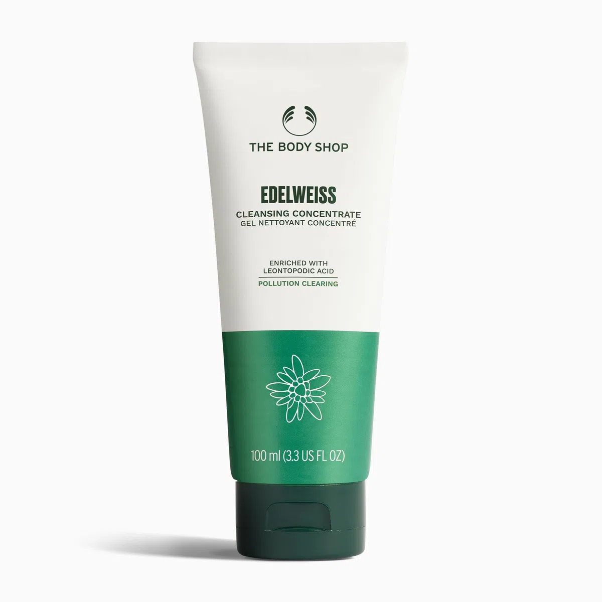 THE BODY SHOP Edelweiss Cleansing Concentrate 100 ml pour adultes, avec formule agréable, hygiène agréable