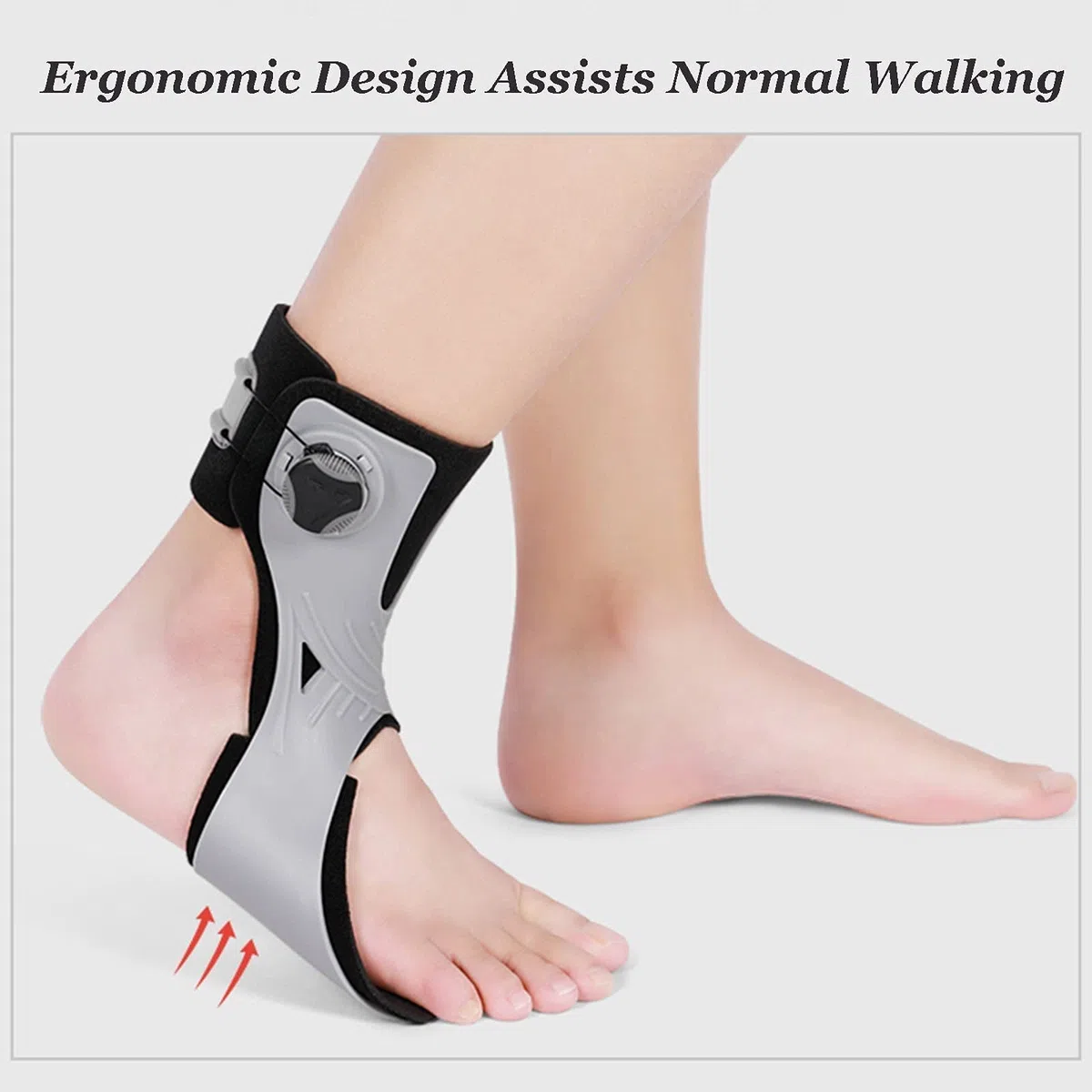Attelle De Soutien Du Pied Tombant, Pied Tombant Posture Releveur Soutien, Stabilisateur Pied pour Extension De L'articulation De La Cheville, Attelles De La Cheville Left,Large