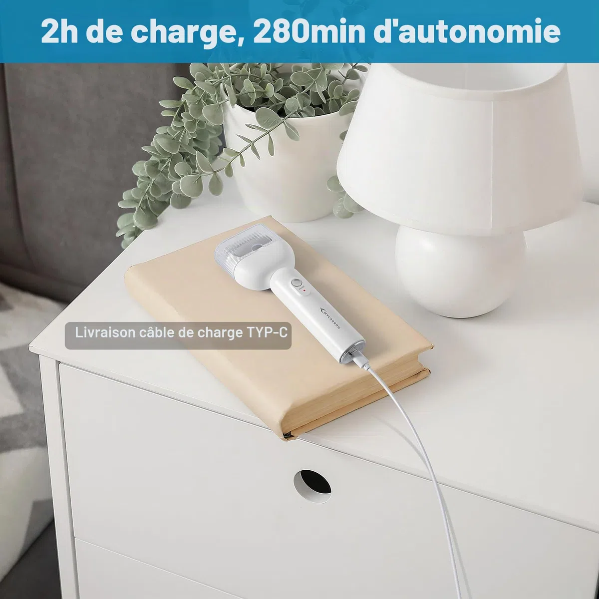 MYCARBON Rapeuse Pieds Électrique Puissante avec 5 Rouleaux de Rechange IPX6 Étanche Ponceuse Pied Pédicure Professionel Sans Fil Râpe Pied Rechargeable Soins Pieds Anti Callosités et Corne, BCM-8003