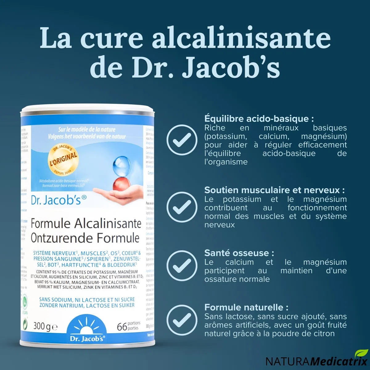 Formule Alcalinisante PLUS - 300 gr