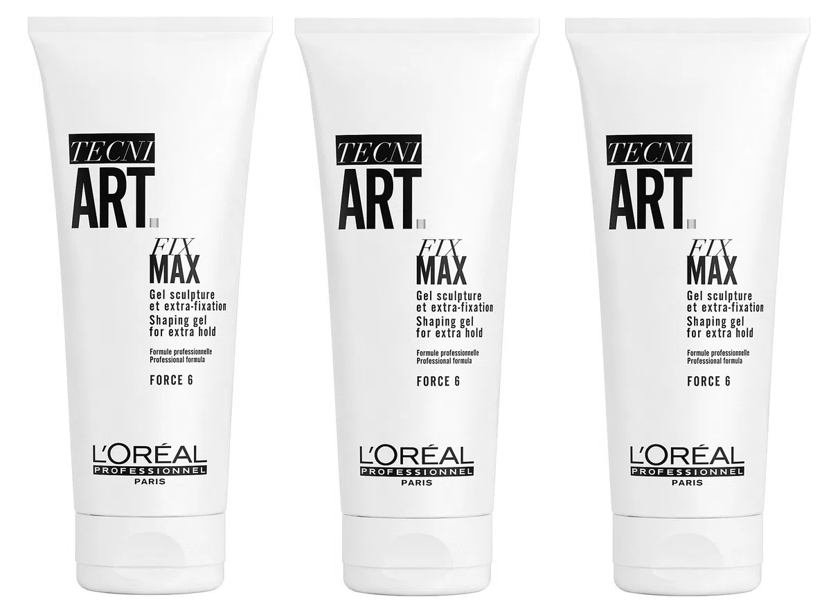 3 Pièces Ultra Forte Tenue Loreal Professionnel Tecni Art Fix Max Gel 200 ml