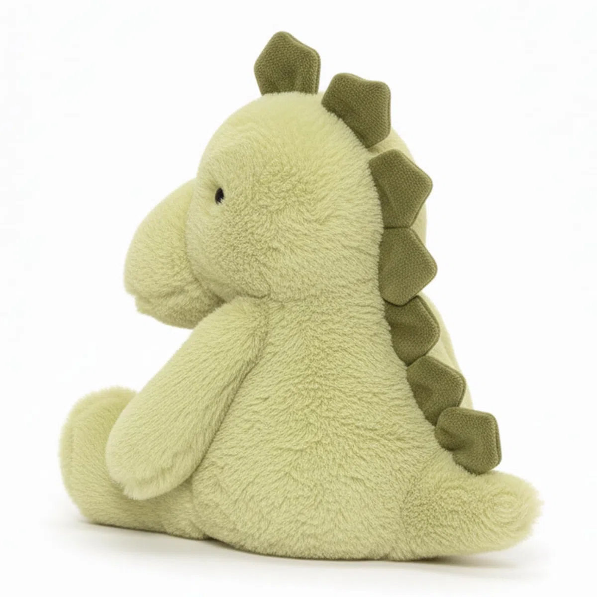 PLIC - Doudou Bouillotte Dinosaure, Peluche Chauffante Micro-Ondes, Sac de Billes Amovible, Chaud & Froid pour Coliques & Bobos, Housse Lavable