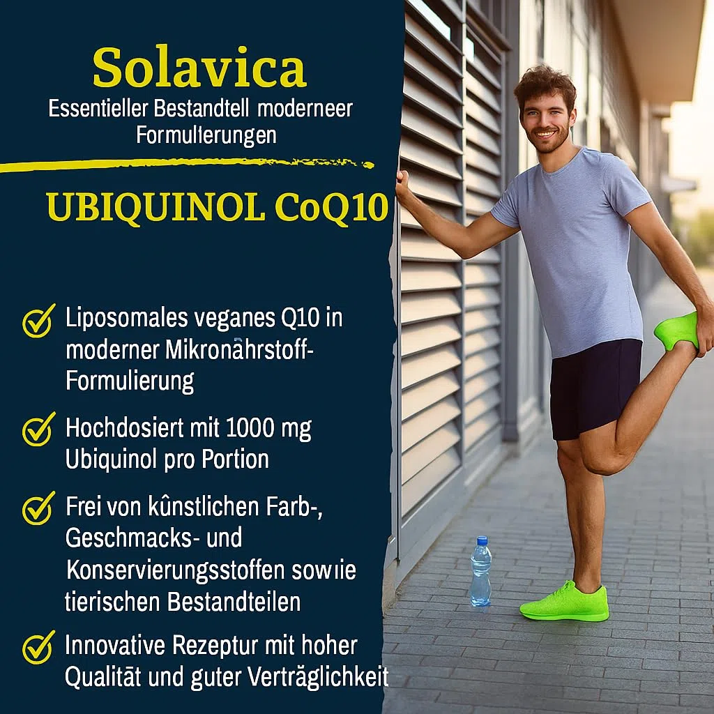 Ubiquinol CoQ10 Liposomal 1000 mg – Coenzyme Q10 vegan hautement dosé avec phosphatidylcholine pour une absorption optimale – Complément alimentaire premium (60 unité (Lot de 1))