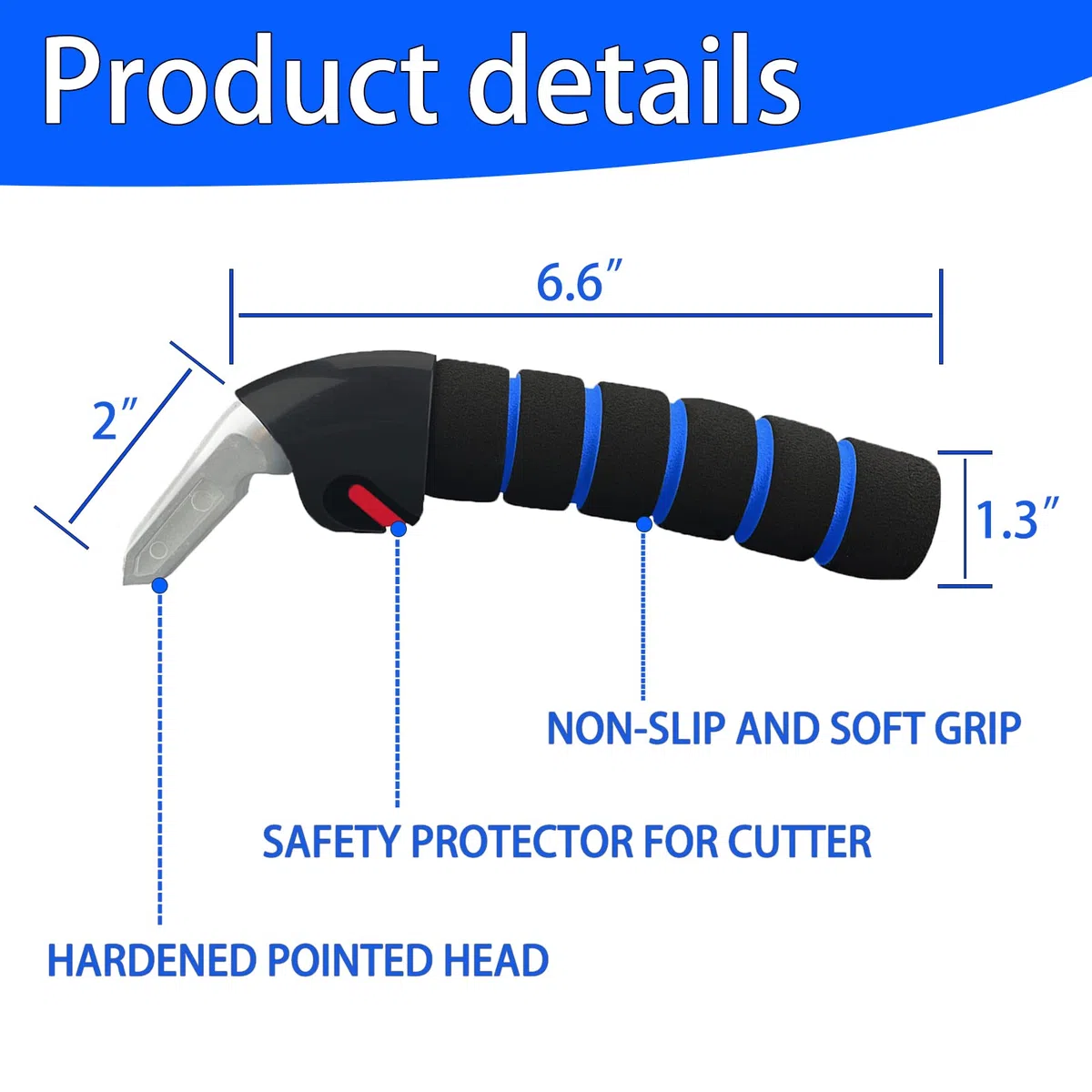 KOUNATSURI 2Pack Poignée de porte de voiture pour personnes âgées Poignée de support d'assistance Poignée multifonctionnelle Poignée de loquet de porte de voiture pour personnes âgées et handicapées
