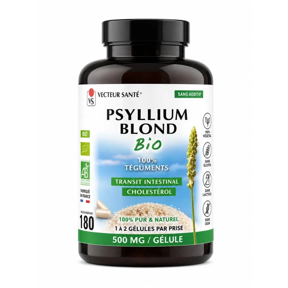 Psyllium Blond Bio - 180 gélules