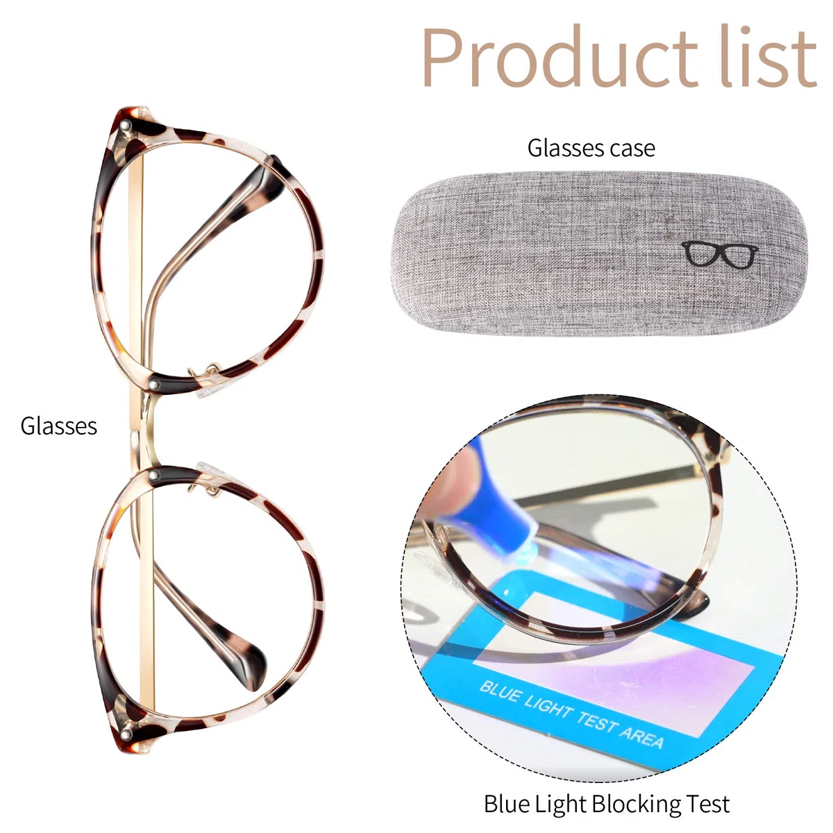 Lunettes Anti-lumière Bleue, Lunette Gaming, Lunettes pour Ordinateur, Blue Light Blocking Glasses, Protection Anti lumière Bleue, Anti Fatigue oculaire pour Hommes et Femmes