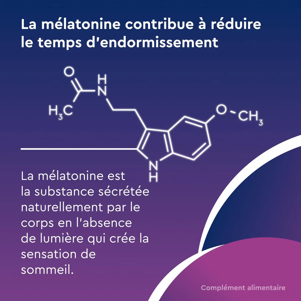 Euphytose Nuit LP Mélatonine 1,9 mg - Complément Alimentaire Sommeil Adulte - Favorise l'Endormissement et la Qualité du Sommeil - Libération Prolongée 8H - Valériane - 3x15 comprimés - 45 Nuits