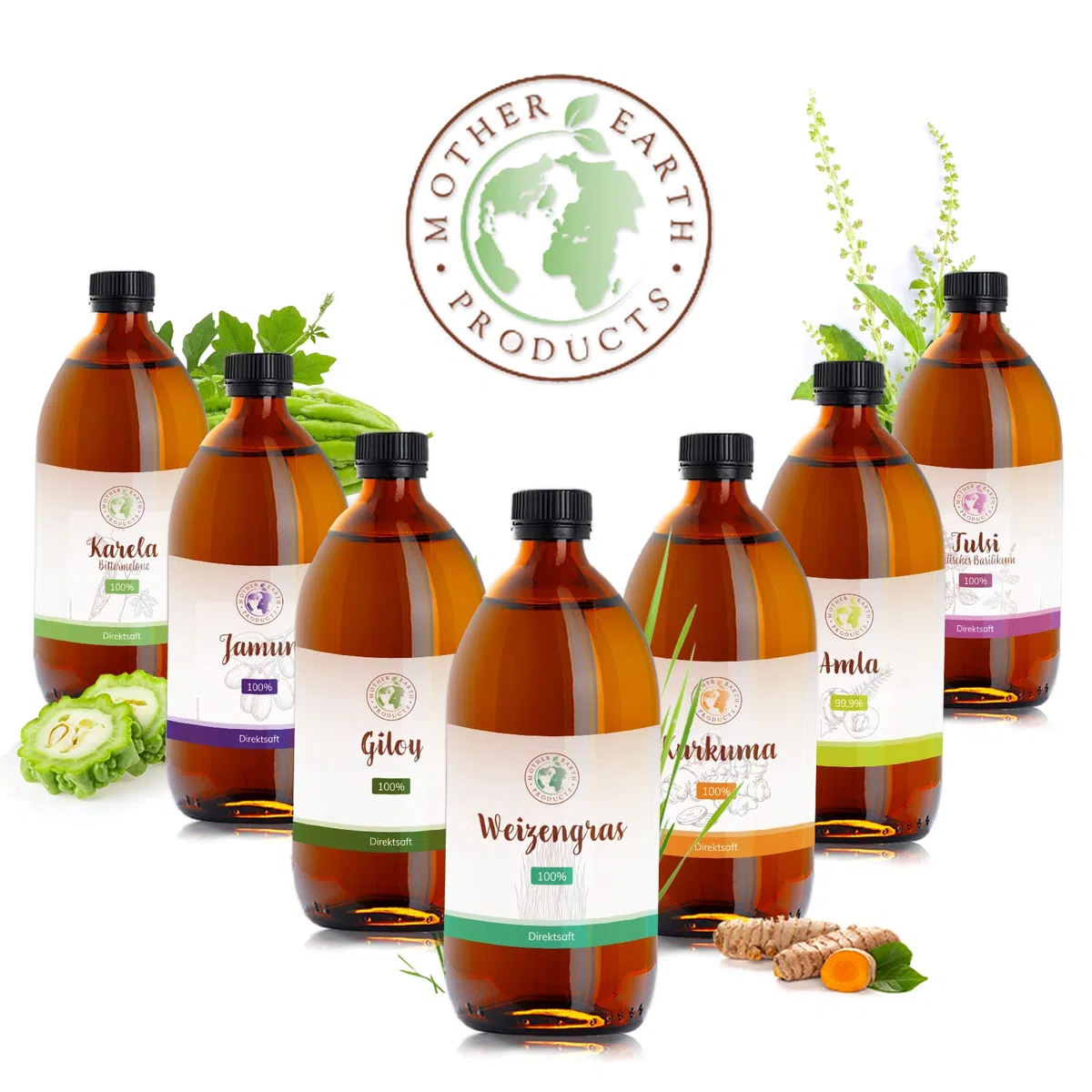 Herbe de blé 100% jus direct (500ml)