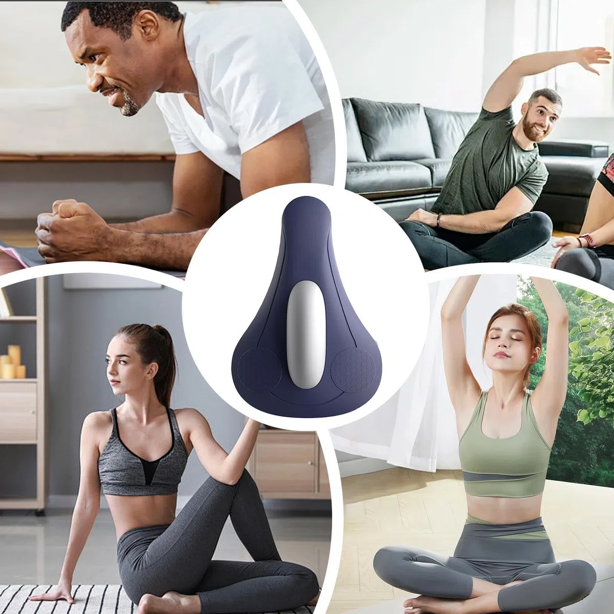 Renforceur du Plancher Pelvien,Stimulateur Électrique Pelvien | 4 Programmes pour Femmes et Hommes Amélioration de l'Intimité Préparation à l'Accouchement et Postnatal