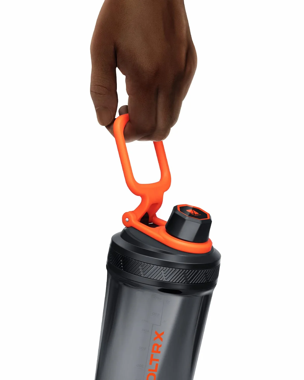 VOLTRX Shaker Bottle, Gallium USB C Rechargeable Electric Protein Shake Mixer, Shaker Cups for Protein Shakes and Meal Replacement Shakes, BPA Free, Made with Tritan, 24oz