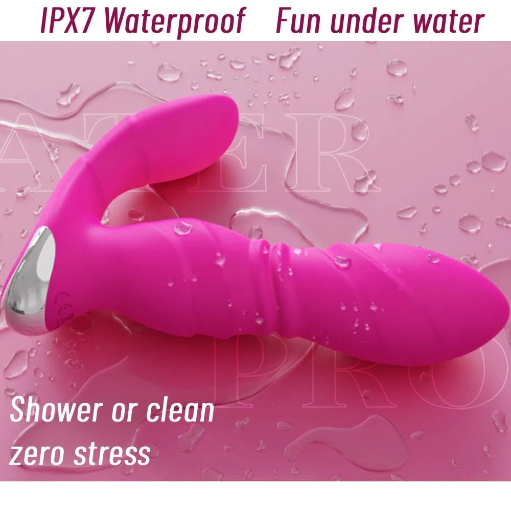 Vibromasseurs Feminin à Distance, Sextoyse Femme Clitoridienne Gode Vibro-masseur va et vient Poussée/Vibration à 9x9 Fréquences, Sex Toys Couple Vibro Vibrateures Stimulateur Oeuf Vibrant