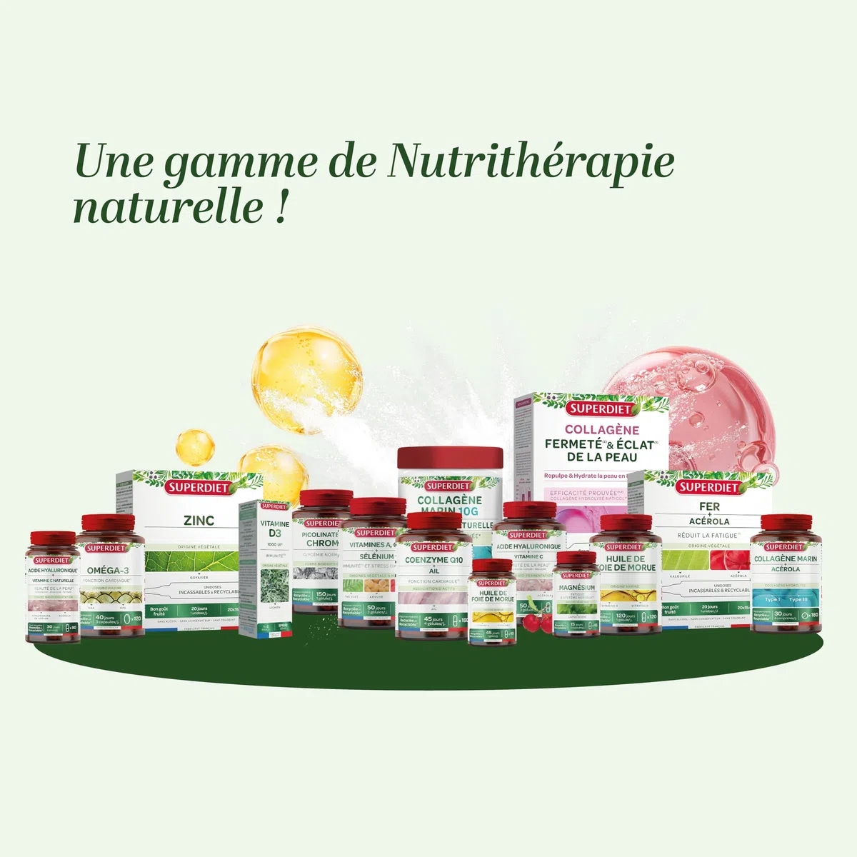 SUPERDIET - VITAMINE A,C,E ET SÉLÉNIUM – Immunité et Stress oxydatif – Nutrithérapie – Fabrication Française – 150 gélules