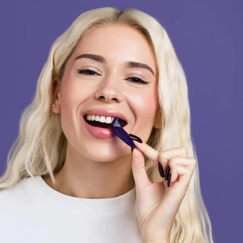 Bande Blanchiment Dentaire Violette Ceelike