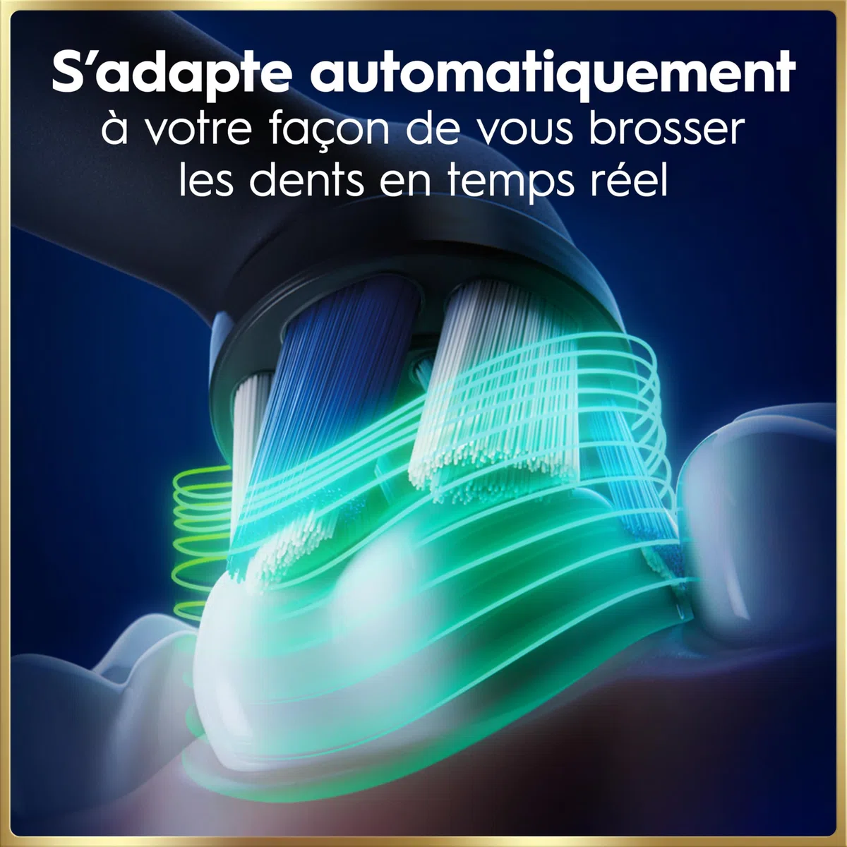 Oral-B Brosses à Dents Electriques iO 9 Duo, 4 Brossettes, Noire et Rose | 7 Modes de Brossage dont Blancheur, Soin Gencives, Charge Rapide de la Batterie, Capteur de Pression, Etui