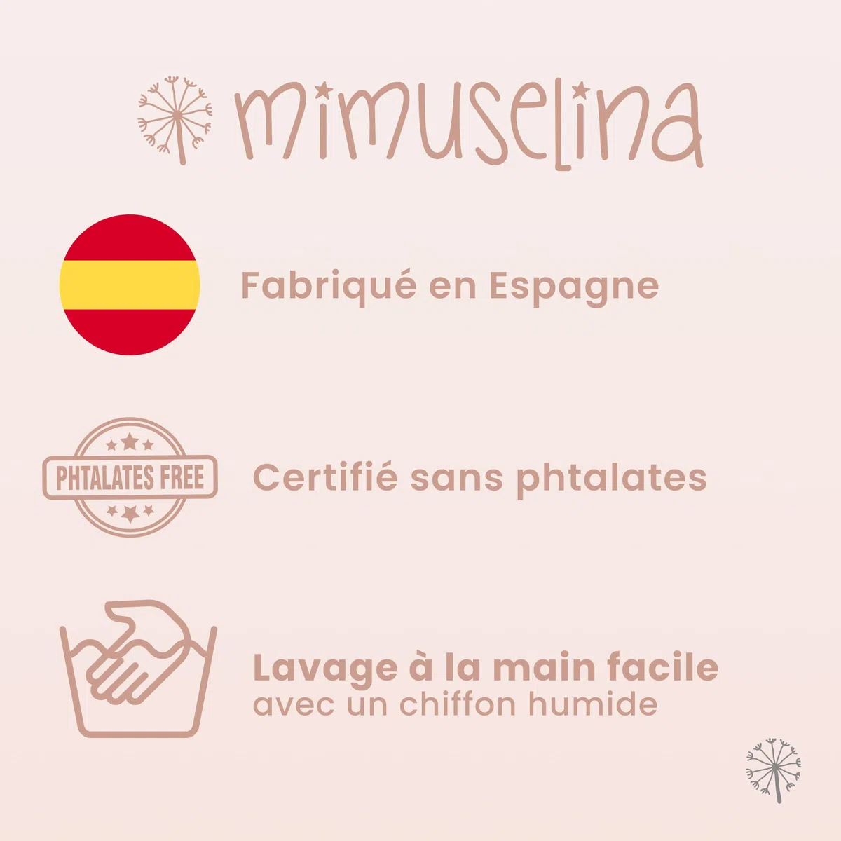 MIMUSELINA Oreiller Anti Reflux | Coussin Incliné pour Éviter Les Reflux et Les Coliques dans Le Lit ou Le Berceau | Coussin Ergonomique Imperméable | Forme Semi-Circulaire 35x28x6cm