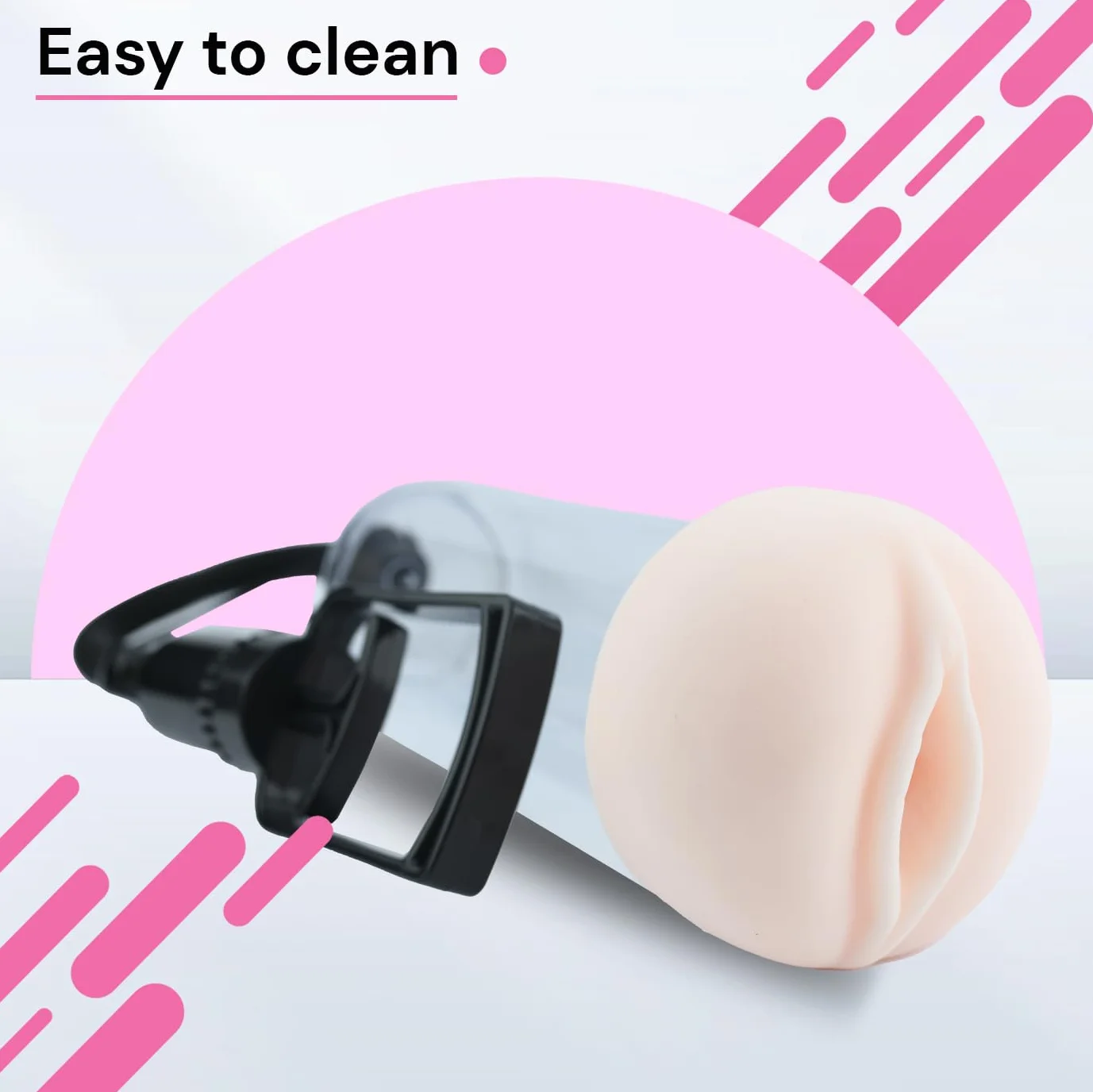 Pompes à pénis 20cm ⌀6.8cm masturbateur Homme Transparent ABS TPE Pompe à Penis pour Homme Agrandir le Pénis Masculin sex homme FOPS P02-10
