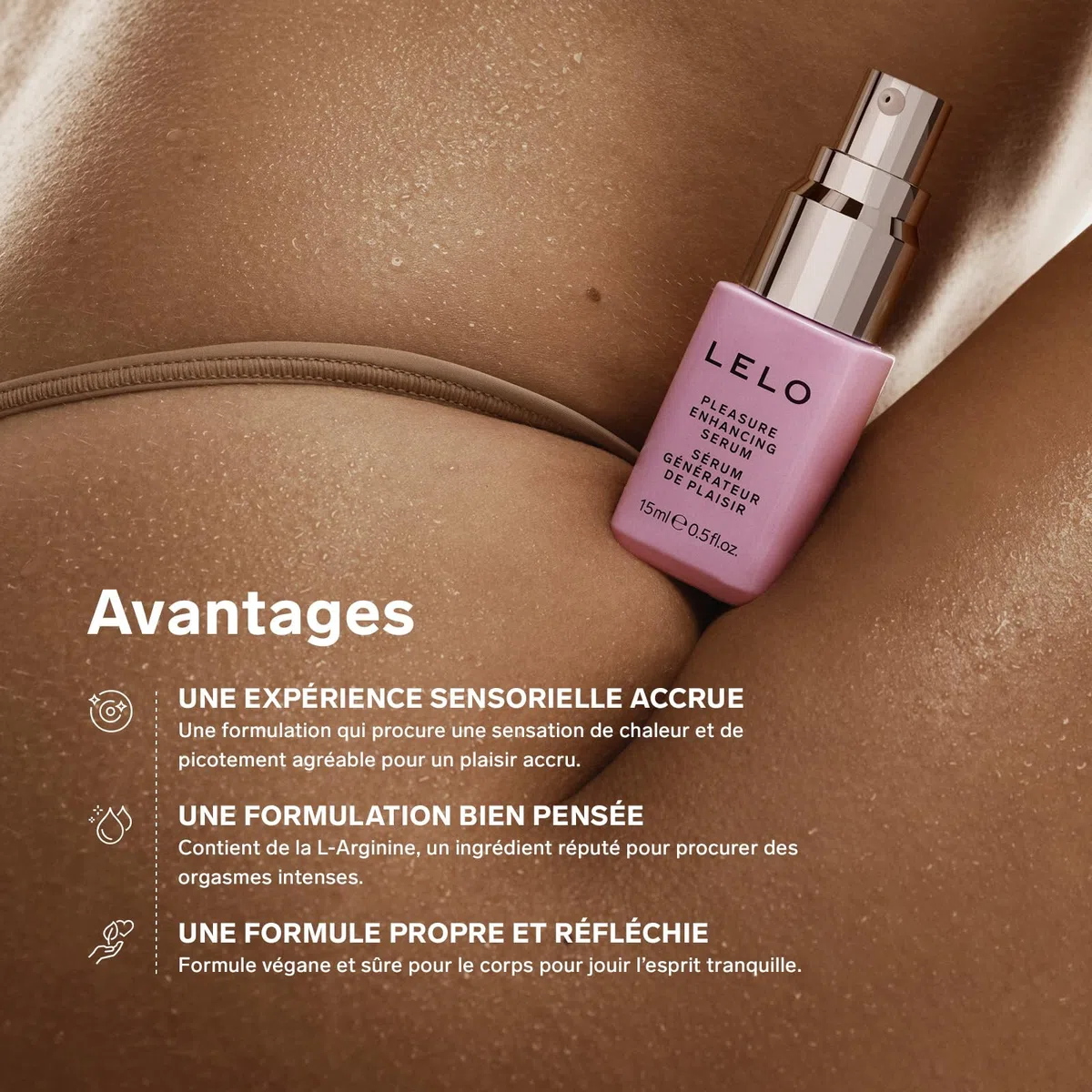 Lelo Pleasure Enhancing Serum Gel de stimulation clitoridienne Transparent 15 ml