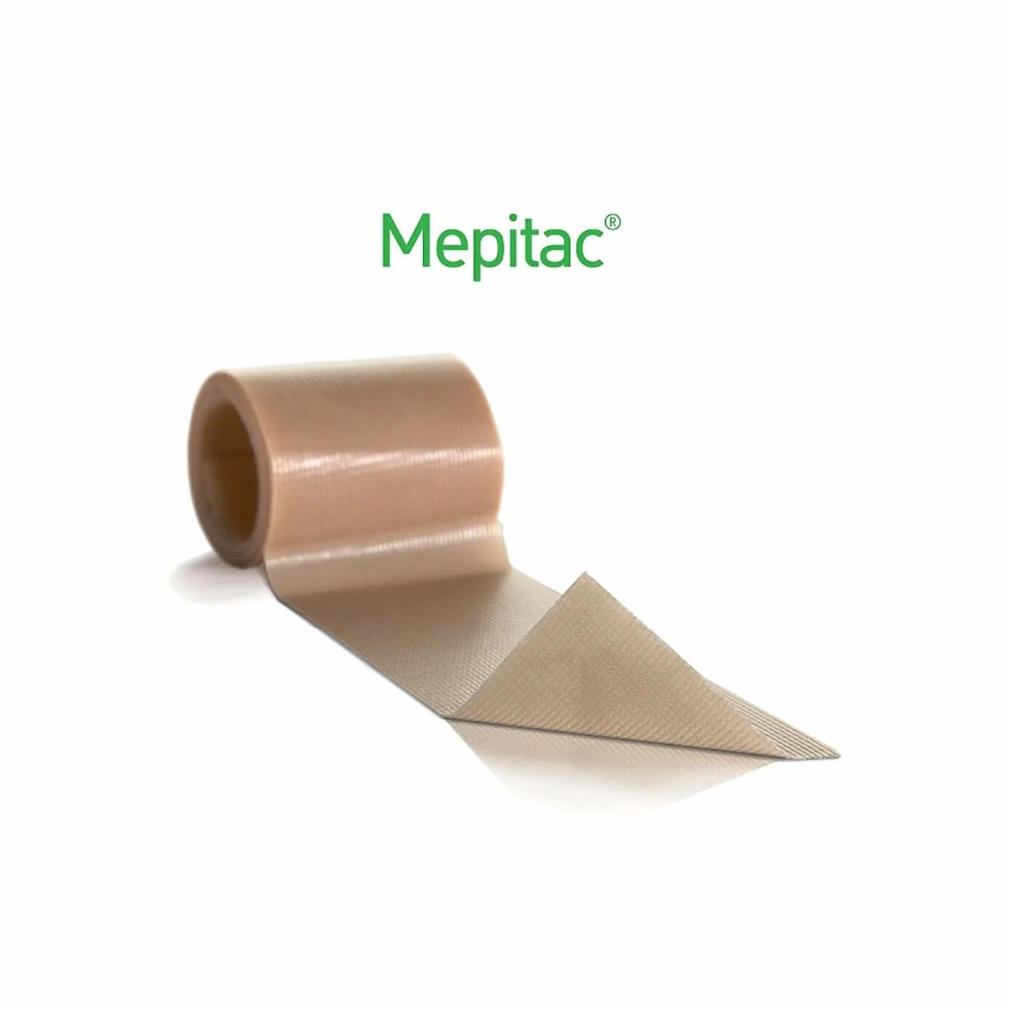 Mölnlycke, Mepitac 2 cm x 3 m, ruban silicone souple.