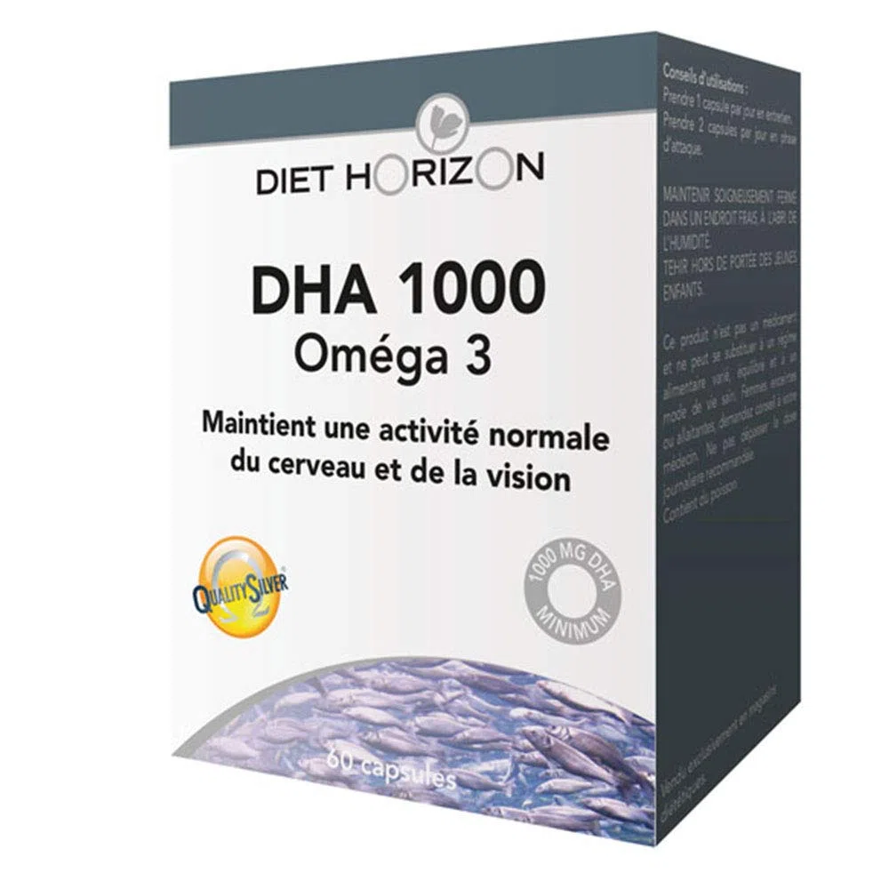 Diet Horizon Dha 1000 Omega 3 60 Capsules