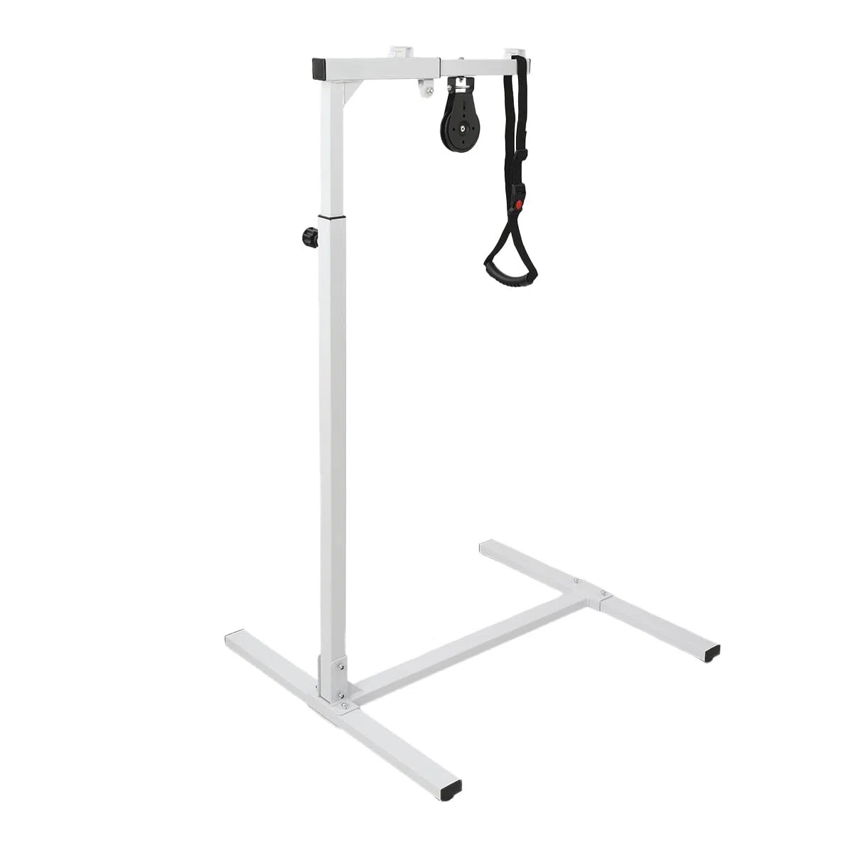 Potence de Lit, Barre Trapèze de Lit Autoportante en Acier Robuste, Capacité 150 kg, Aide à se Lever pour Personnes Âgées, Handicapées, Patients, Hôpital, Maison de Retraite, Soins à Domicile