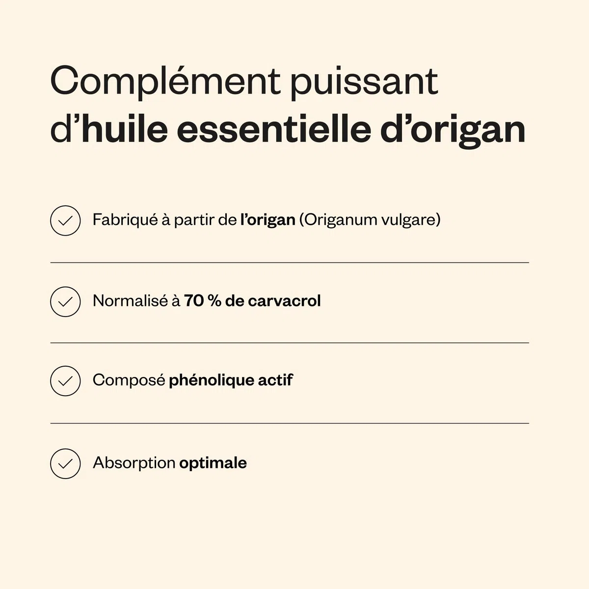 Huile Essentielle d'Origan en Gélules - Aide à Soutenir une Bonne Digestion - Santé du Foie - Standardisé à 70% de Carvacrol - Efficacité Optimale - Sans Gluten - SuperSmart