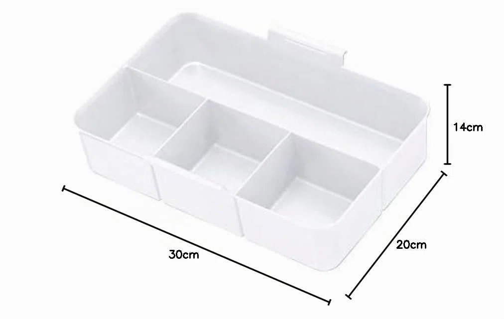 Sunware Q-line Trousse de Secours 22L - 40x30x26cm - Pour les articles de premiers secours - Boite pharmacie blanche et rouge/first aid kit white and red