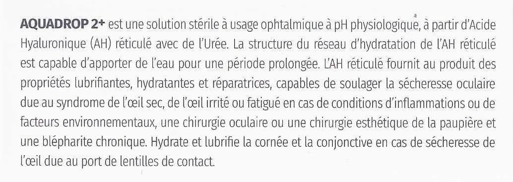 AQUADROP 2+ flacon 10ml