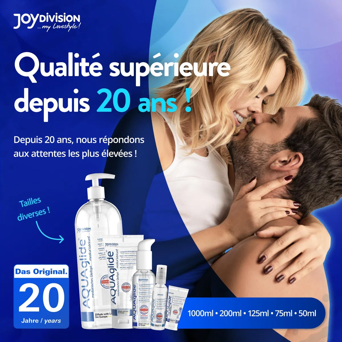 JOYDIVISION- 6170400000- Lubrifiant AQUAglide 1 l