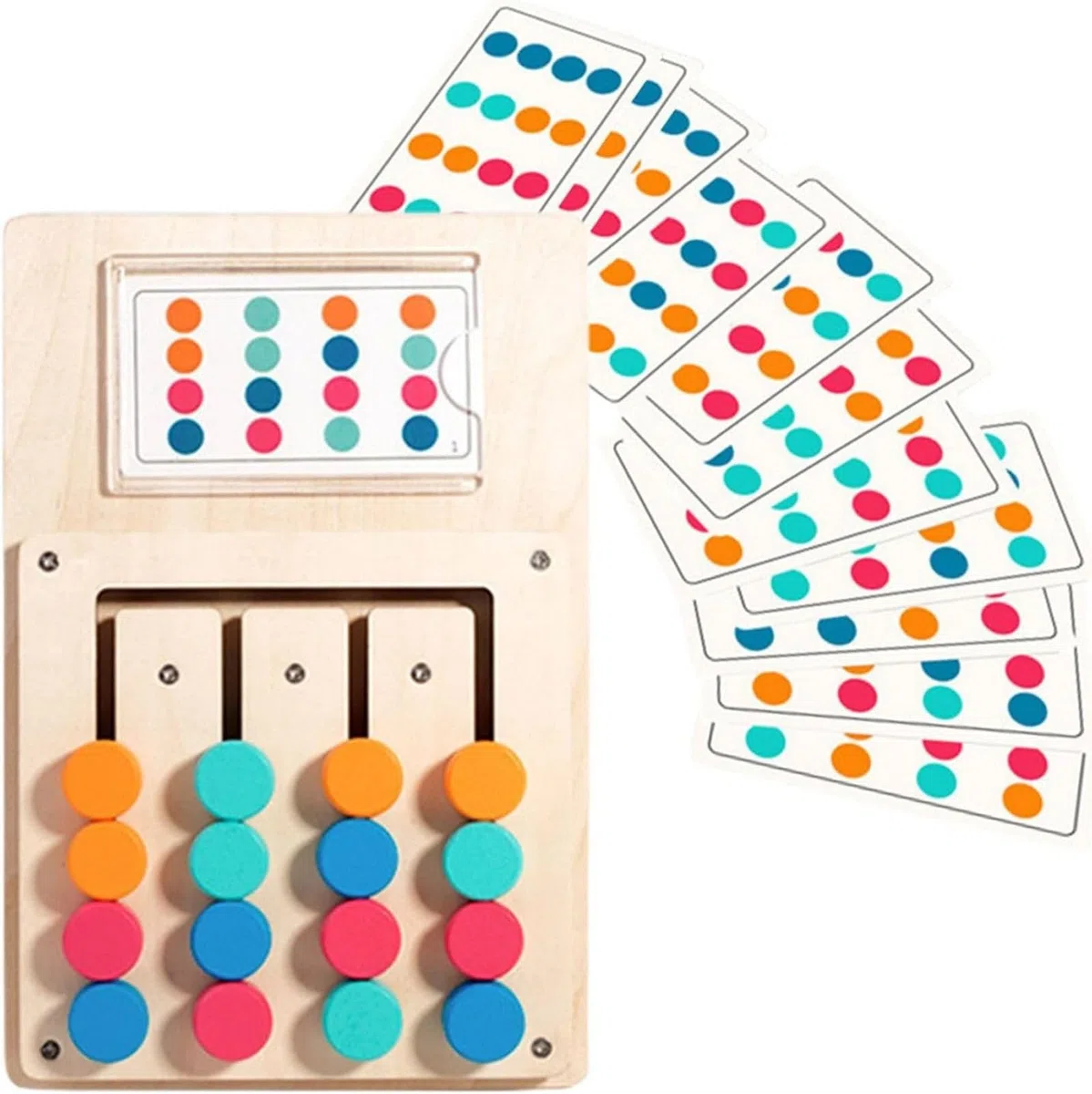 Activités sur la démence pour les personnes âgées, produits en bois faciles pour les personnes âgées, jeux de mémoire de couleur pour adultes, grandes planches sensorielles avec gadgets Fidget