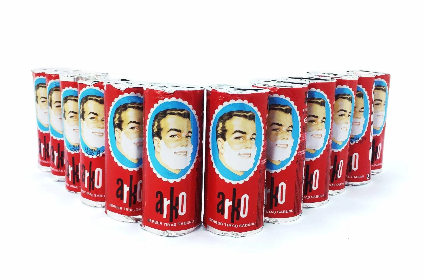 Arko Shaving Cream Soap Stick - 12 Pieces