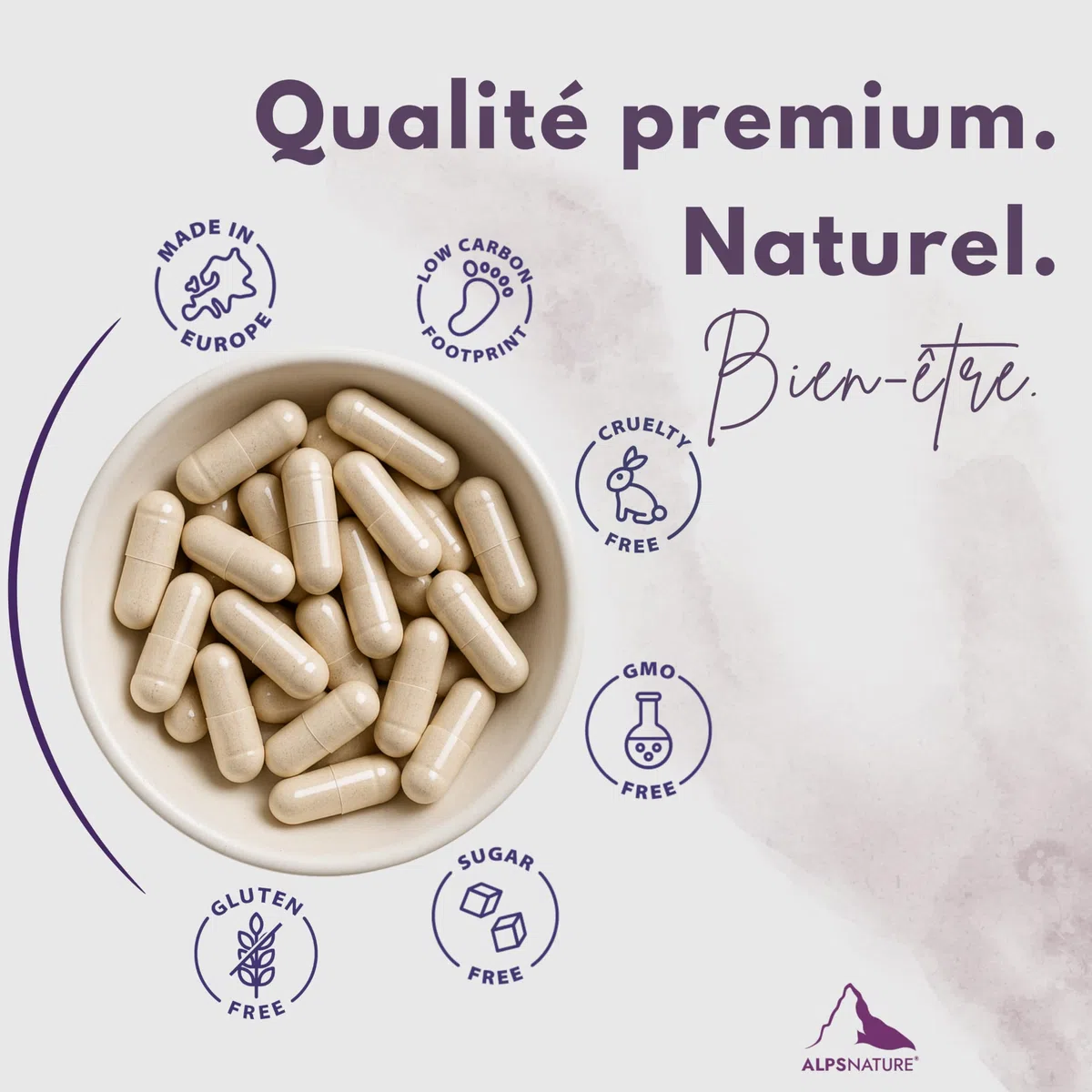 NADH 40mg Panmol Breveté + Trans-Resvératrol 98% Pur – Énergie Cellulaire & Haute Biodisponibilité – 120 Gélules Végétalien & Sans Gluten - Fabriqué en France & testé en laboratoire
