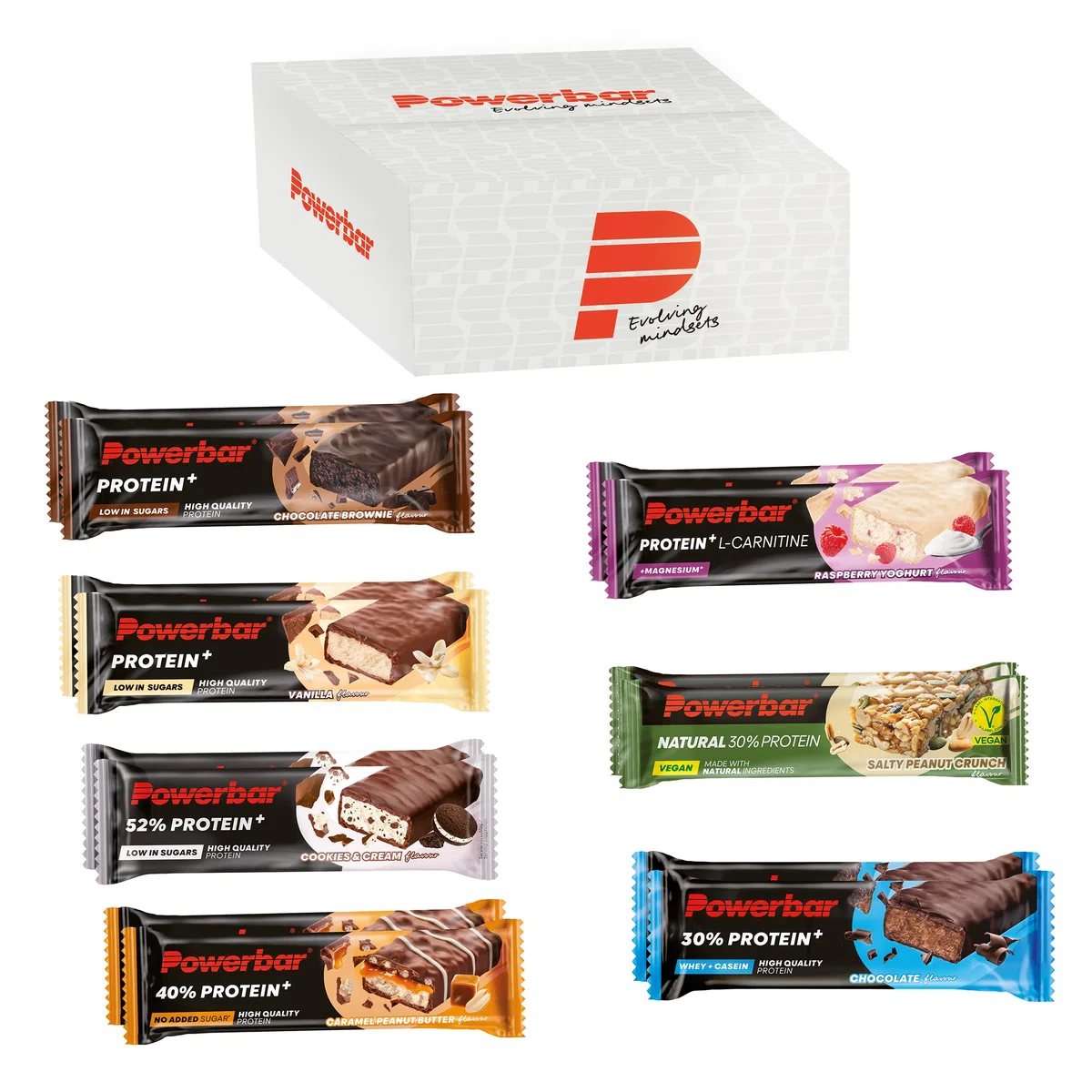 Powerbar - Protein Multiflavour Box - 14 barres Powerbar - Boîte assortie