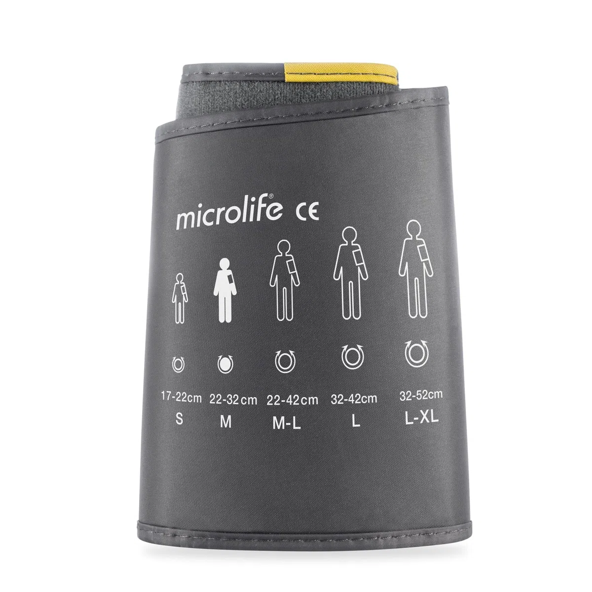 Microlife Brassard Taille M 22-32cm, Garantie 2 ans, Qualité Professionnelle, Lavable, Confortable, Facile à Utiliser, Compatible Tous Tensiomètres Microlife