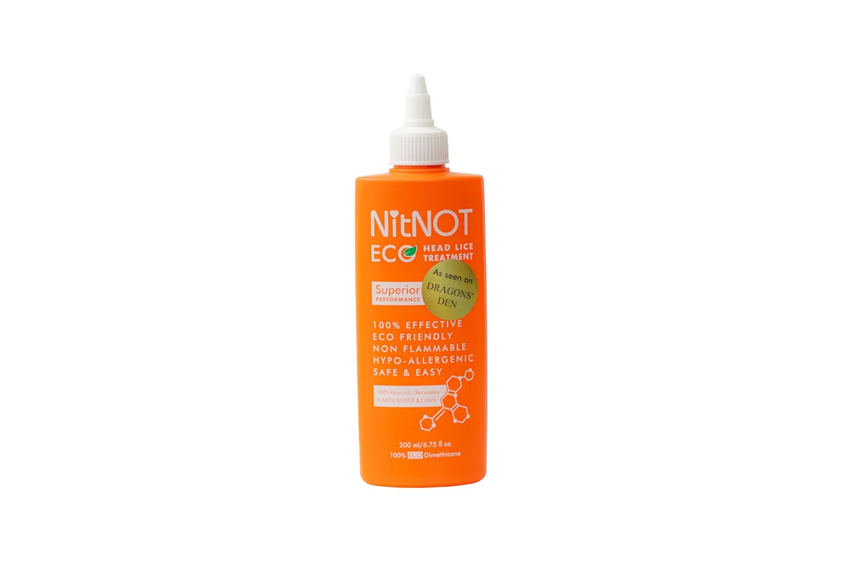 NitNOT Tête Lice traitement - tue tous les poux de tête et des œufs - XL200ml au moins 4 traitements longs cheveux - Coffre-fort - Aucun effet secondaire - Facilité d'utilisation - Pas odeurs