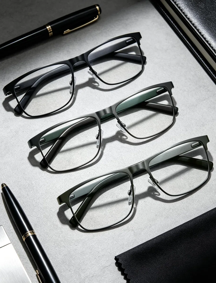 MODFANS 3 Paire de Lunettes de Lecture Anti Lumiere Bleue - Monture Rectangle en Metal