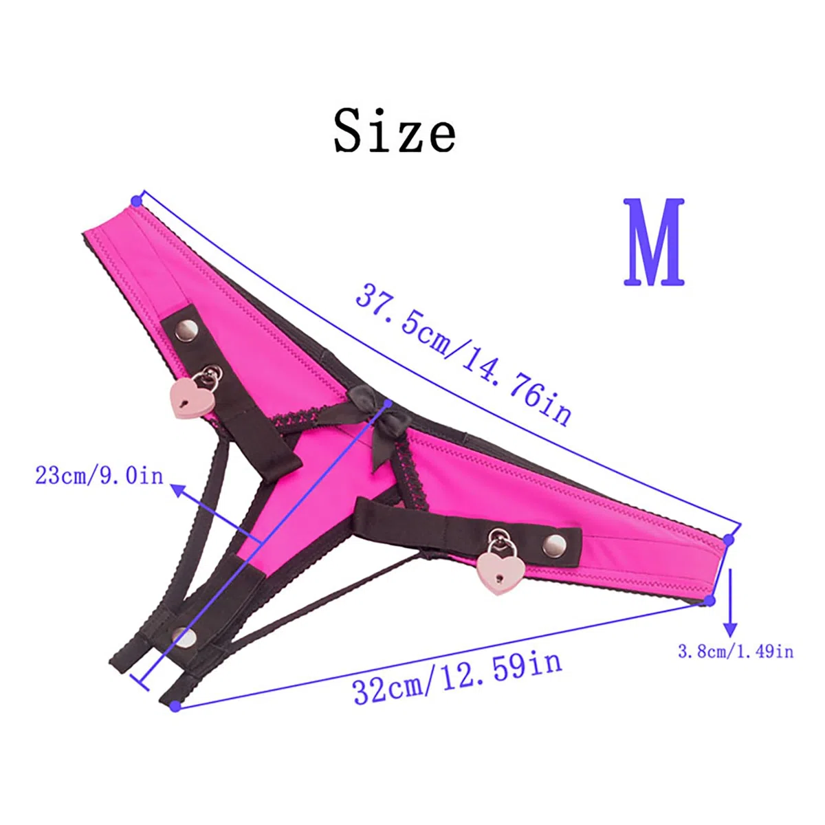 Chastity Cage Homme,Ceinture De Chasteté Homme Sissy Cage De Chasteté Résine Clips De Chasteté Cage à Pénis Avec Serrure Bondage Sextoys (Pink-M)