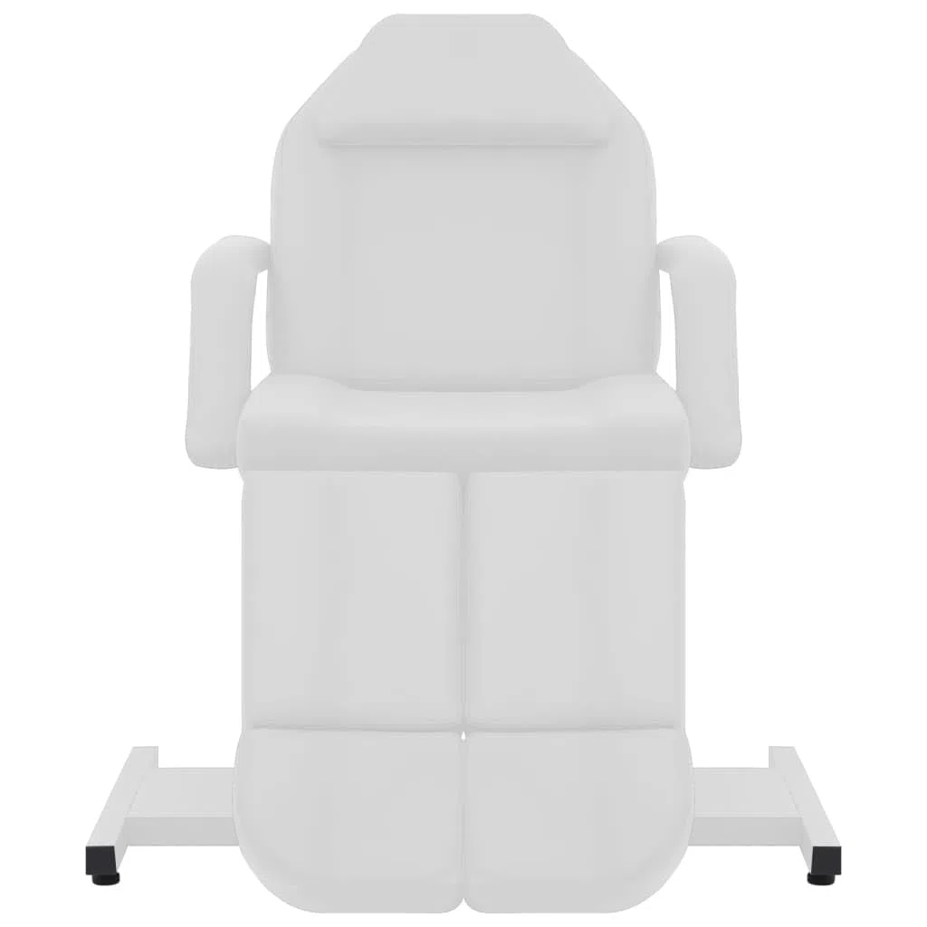 Chaise de Traitement de beauté Similicuir Blanc 180x62x78 cm,Santé & beauté,Hygiène personnelle,Massage & Relaxation,Fauteuils de Massage,47.95 kg-110267