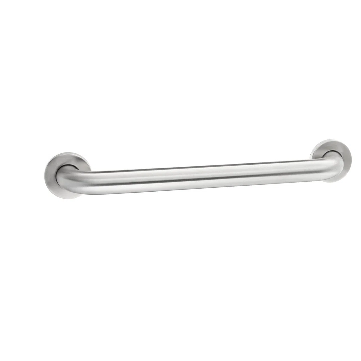 Amazon Basics Barre d'appui de sécurité robuste en acier inoxydable pour salle de bain - Longueur 46 cm - 3,8 cm de diamètre