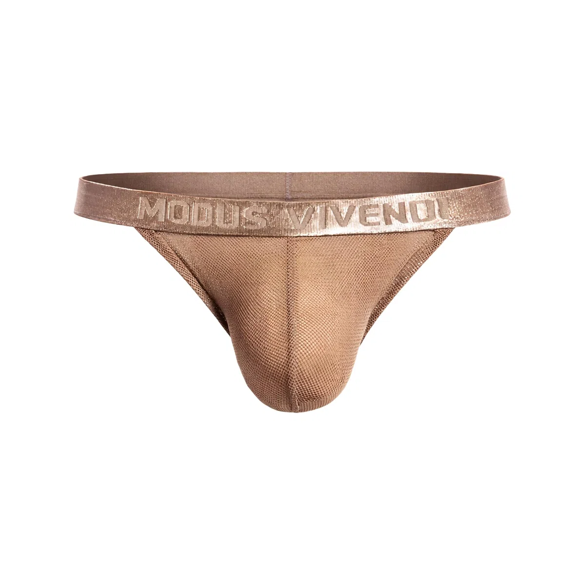 Modus Vivendi - sous-vêtement Slips Hommes - Mesh Through Tanga Brief Skin