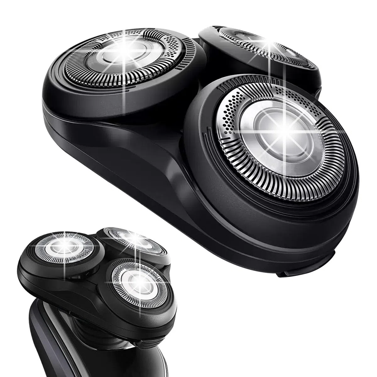 Wone Tête de rasoir de rechange complète pour Philips Norel*o Series 5000 têtes de rasoir, SH50/50, ne convient pas pour S588X/XX