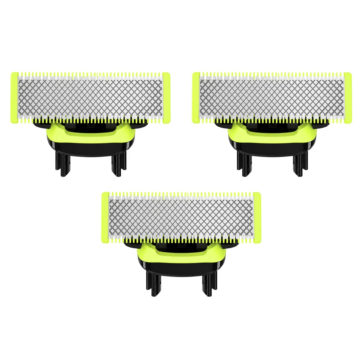 Lame de rasoir électrique - Lot de 3 lames - Compatible avec tous les modèles O Blade- Rasage et entretien de la barbe - 4 mois d'utilisation