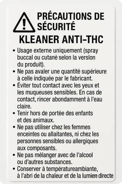Générique Kleaner anti THC (crumble pomme)