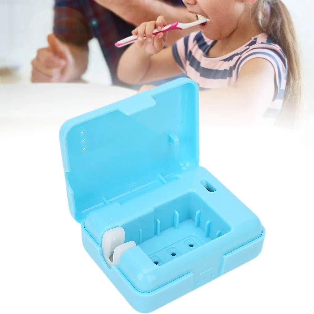 Désinfectant pour brosse à dents, support de brosse à dents, stérilisateur de tête de dentifrice, désinfectant, distributeur de brosse à dents UV pour support de brosse à dents [Bleu]