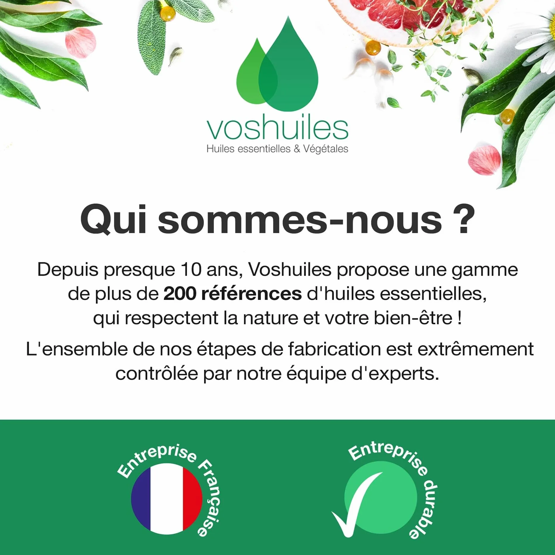 VOSHUILES - Huile Végétale d'Onagre - Soin Nutritif pour Peaux Matures et Sensibles - Riche en Acides Gras et Omégas - Pression à Froid - Pur et Naturel - 250ml
