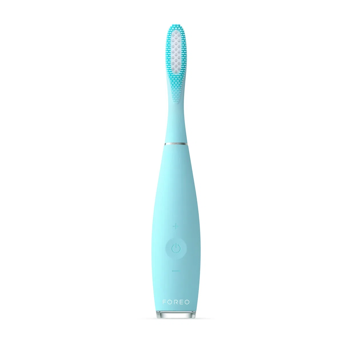 FOREO ISSA 3 la brosse à dents sonique ultra-hygiénique et rechargeable de FOREO poils en silicone et en polymère,tête de brosse d'une durée de 6 mois,16 intensités,365 utilisations par charge,Mint