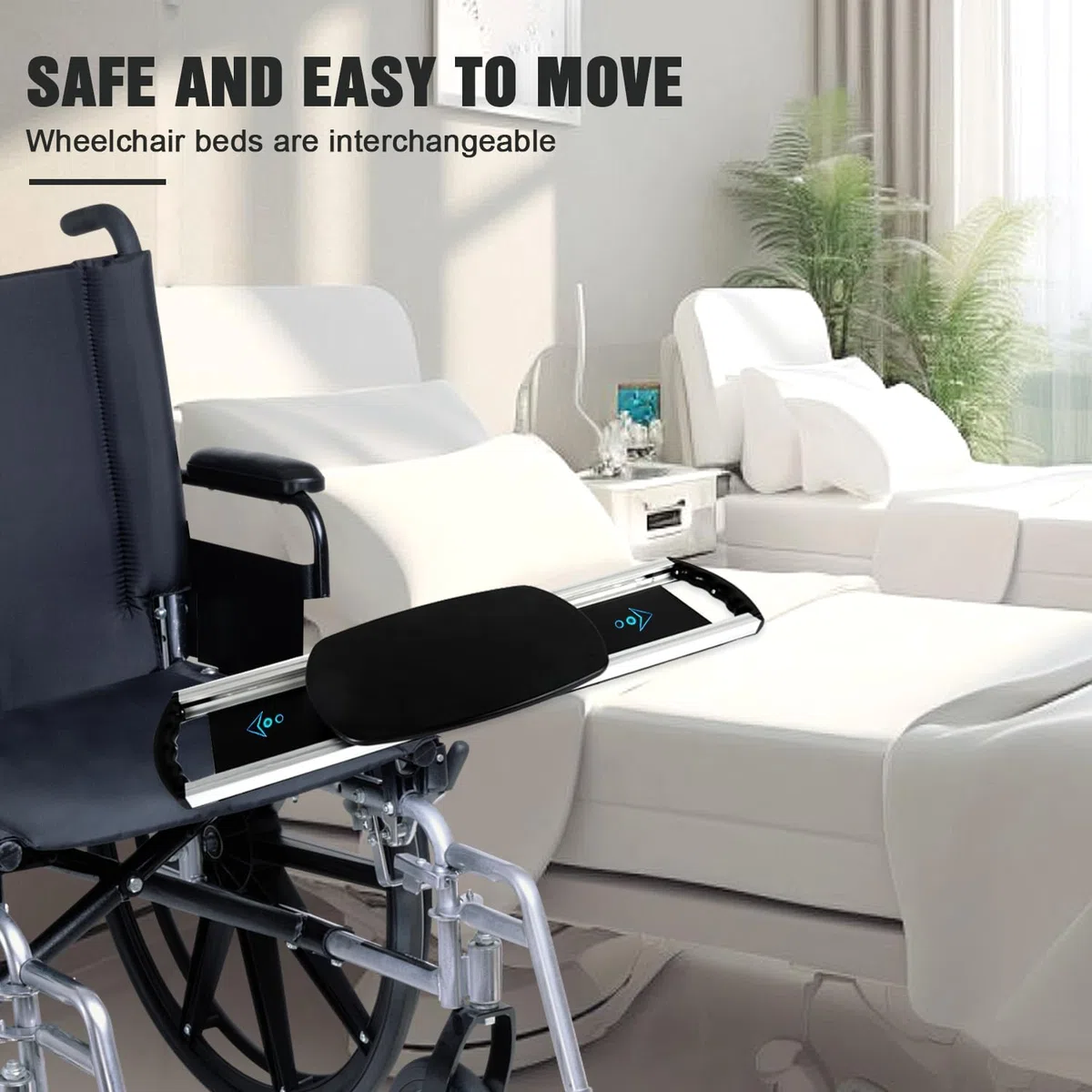 EASACE Planche de transfert Slide - Planche de transfert portable pour patients, personnes âgées et handicapées